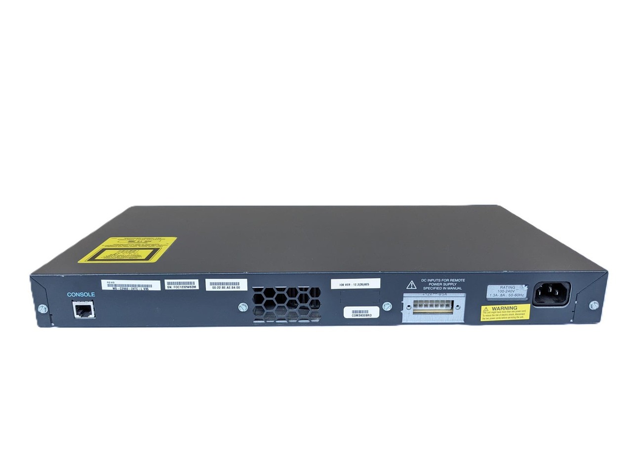 Cisco 2960-24TC-L rear